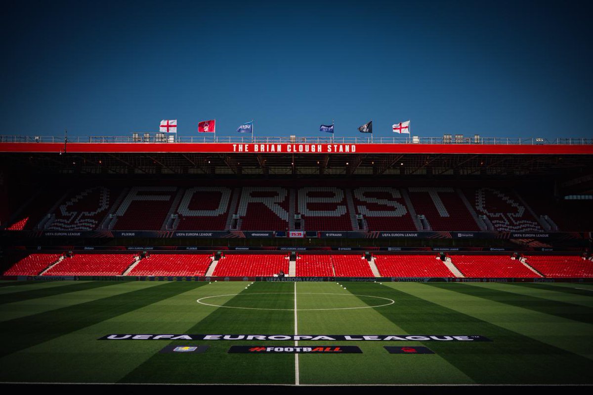 NFFCParaguay's tweet photo. ES HOY SEÑORES

El City Ground vuelve a albergar una semifinal europea tras más de 40 años

El City Ground vuelve a albergar una semifinal europea tras más de 40 años. 🏠

🏆EUROPA LEAGUE
⚽ Nottingham Forest vs Aston Villa
🕒 16:00 (hora de Paraguay)

#NFFC https://t.co/lsjItjthKs