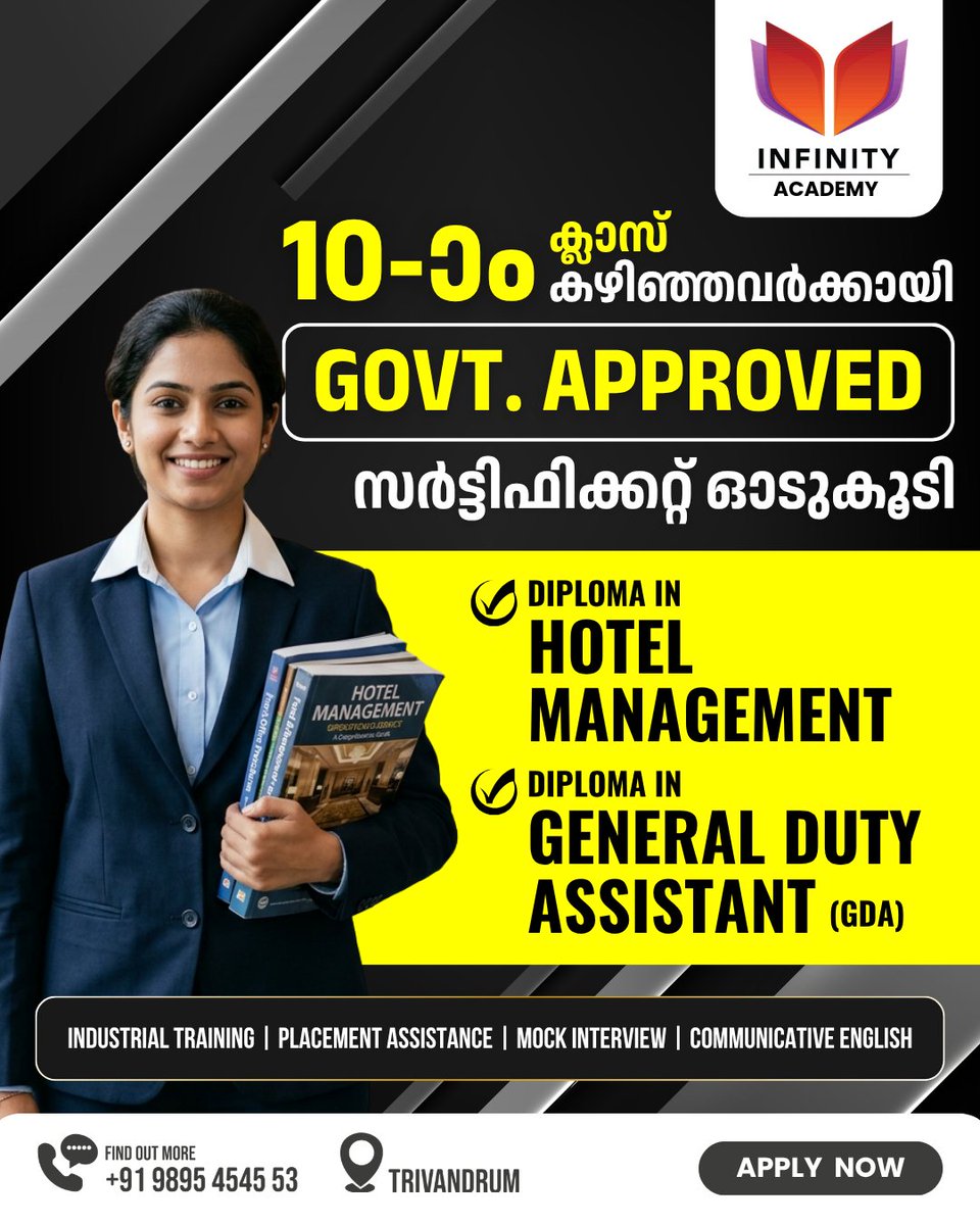 Infinity College of Education (@infinitytvm) / Posts / X