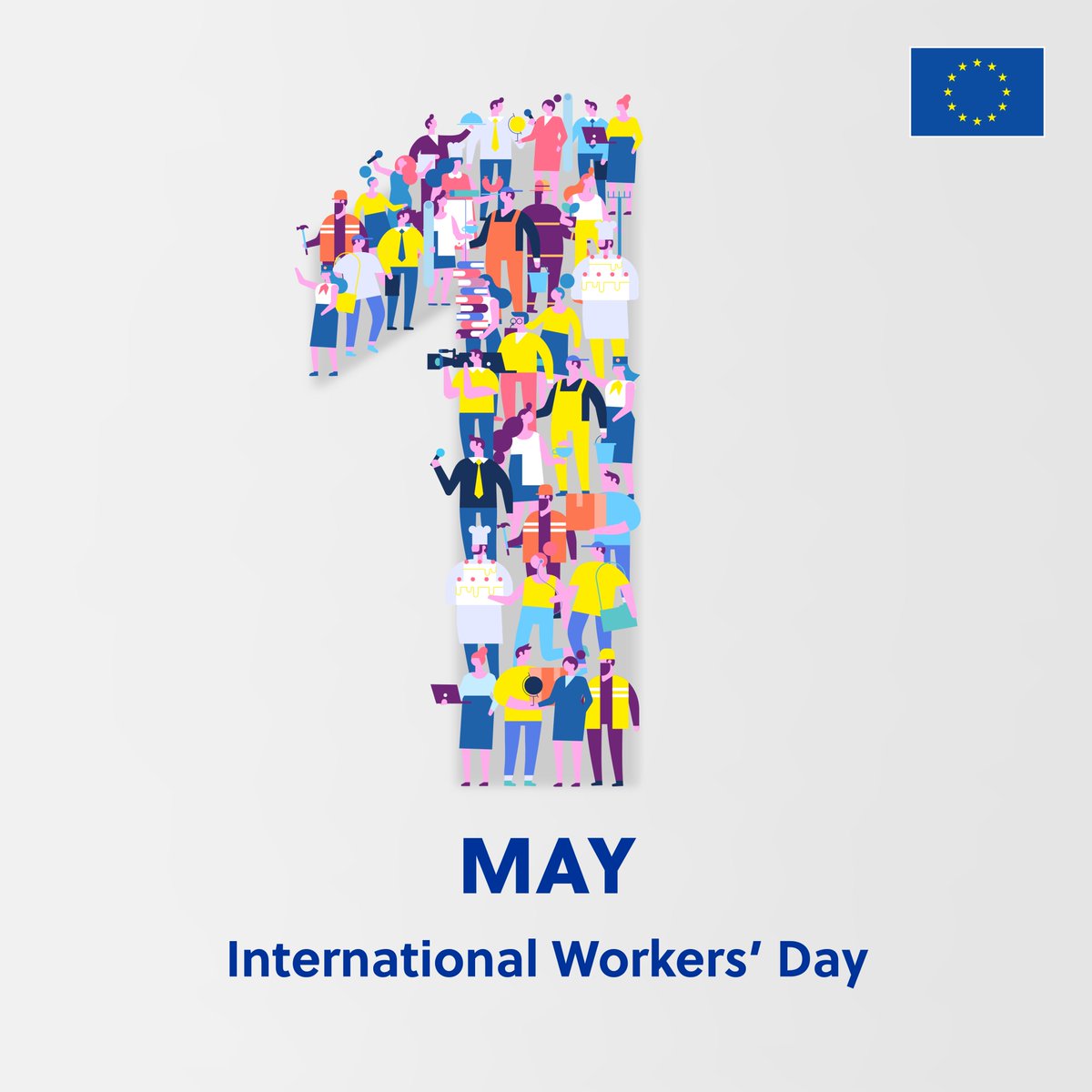 Today we celebrate the people who power our economies and societies — and the progress made on workers' rights across the EU:

🔹 Safe &amp; healthy workplaces
🔹 Equal treatment
🔹 Adequate minimum wage
🔹 Work–life balance

As work changes, these rights only get stronger.