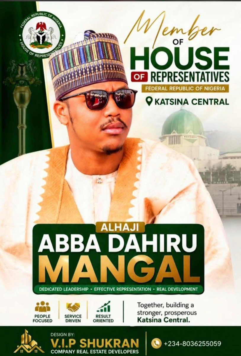 MSIngawa's tweet photo. Katsina APC Consensus Update

Barr. Abba Dahiru Mangal emerges consensus candidate for Katsina Federal Constituency in Katsina State😎 https://t.co/UdBBWQN5LF