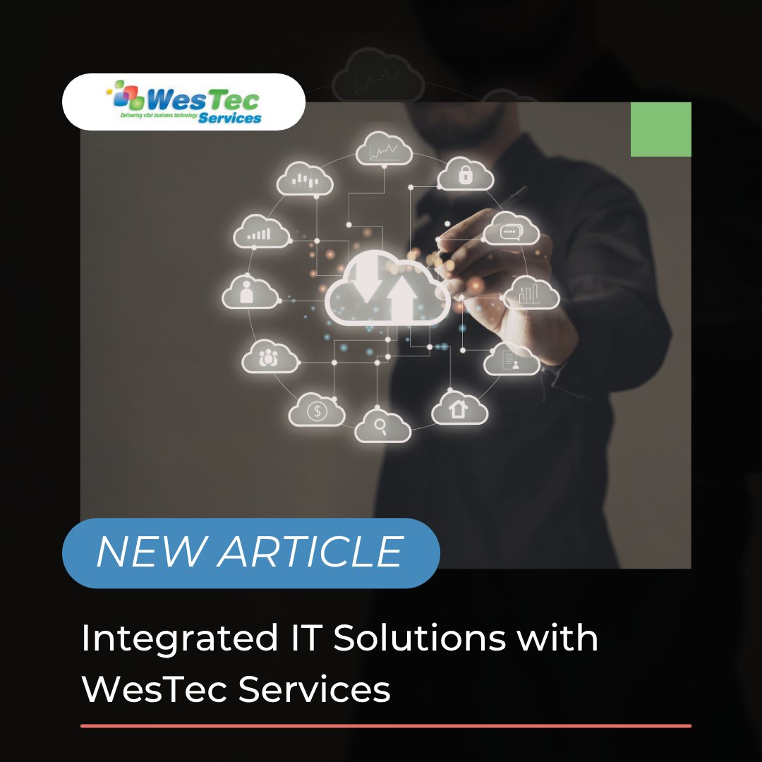 westecservices's tweet photo. IT systems should seamlessly work together to create an excellent user experience. At WesTec, we ensure that every aspect of your technology system integrates with each other to allow for seamless functionality. 

Learn more about integrated IT solutions: https://t.co/fAembE9hOc https://t.co/DYcjgK6SI3