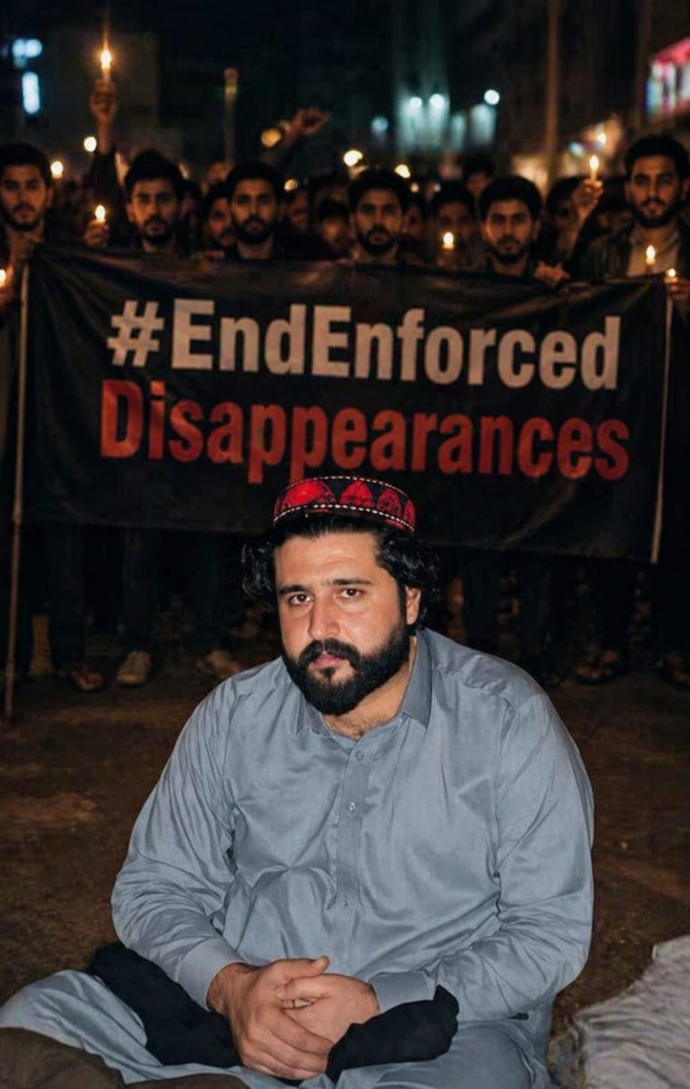 kalim8898's tweet photo. #PTM activists Hanif Pashteen and Noor Ullah Tareen were arbitrarily arrested by police on 12 November 2025 and then forcibly disap
Join us in our struggle to end this grave violation of human rights!
Trend : #EndEnforcedDisappearances
@HamidMirPAK @_GlobeLens 
@samanthaleaning https://t.co/UnPcTvOpof