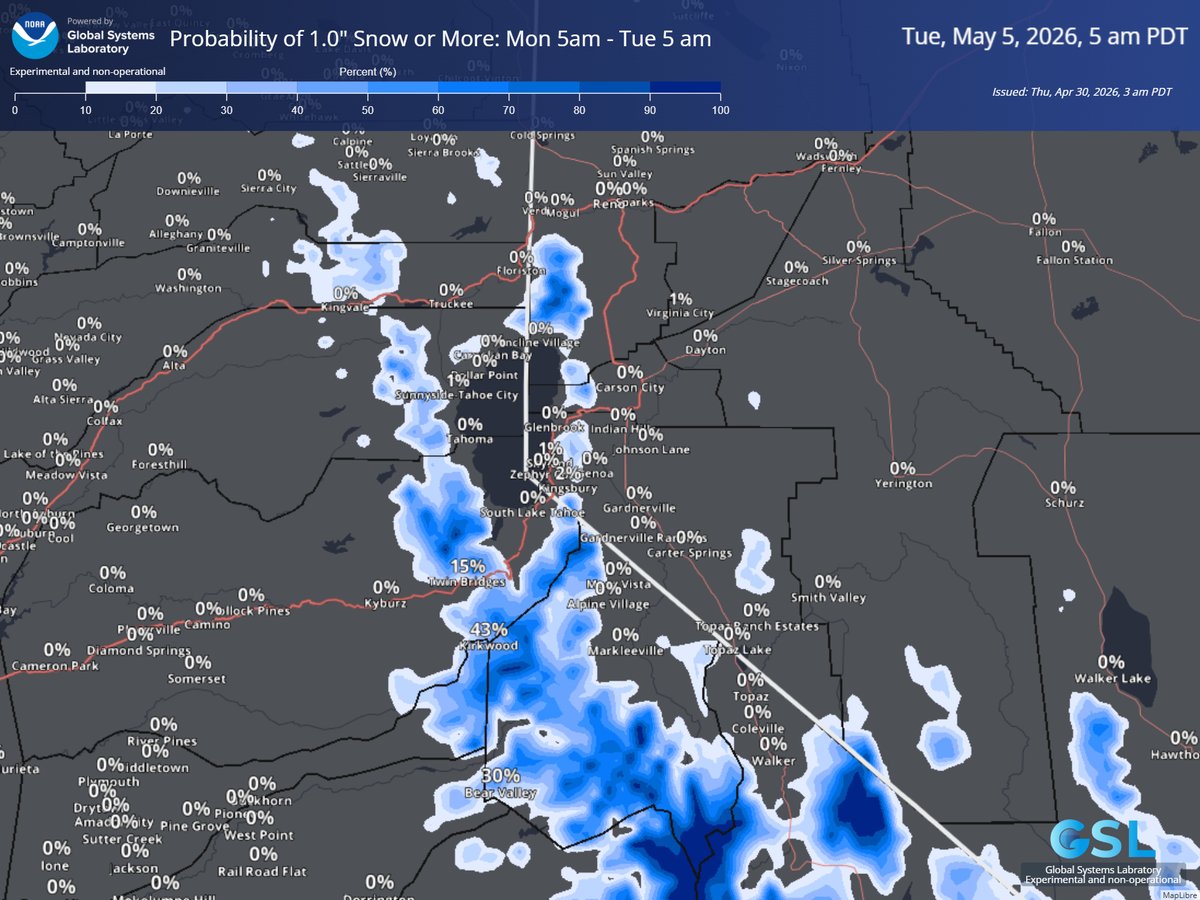 NWSSacramento's tweet image. Unsettled weather returns to the region later this weekend into early next week, bringing along renewed precipitation chances in showers, high elevation mountain snow showers, and thunderstorms. Plan ahead and check your local weather forecast at weather.gov #CAwx
