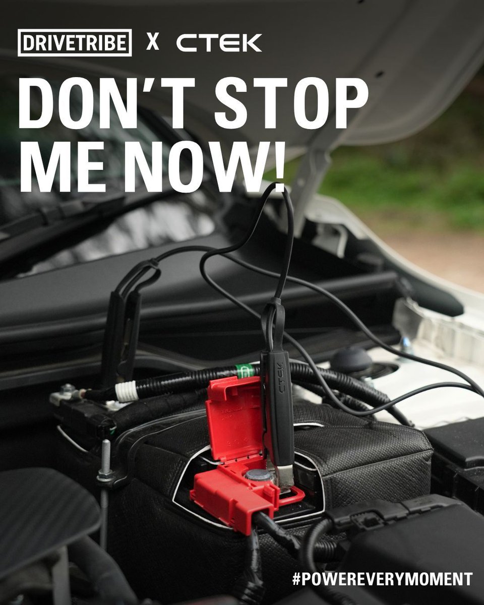 DRIVETRIBE's tweet image. It’s time to take your performance car out for a spin! ⚡️
Don’t let a flat battery make it awkward, use CTEK and power up 👉
ctek.com/uk/power-every…

#CTEK #DriveTribe #CarBattery #CarCharger #PowerEveryMoment