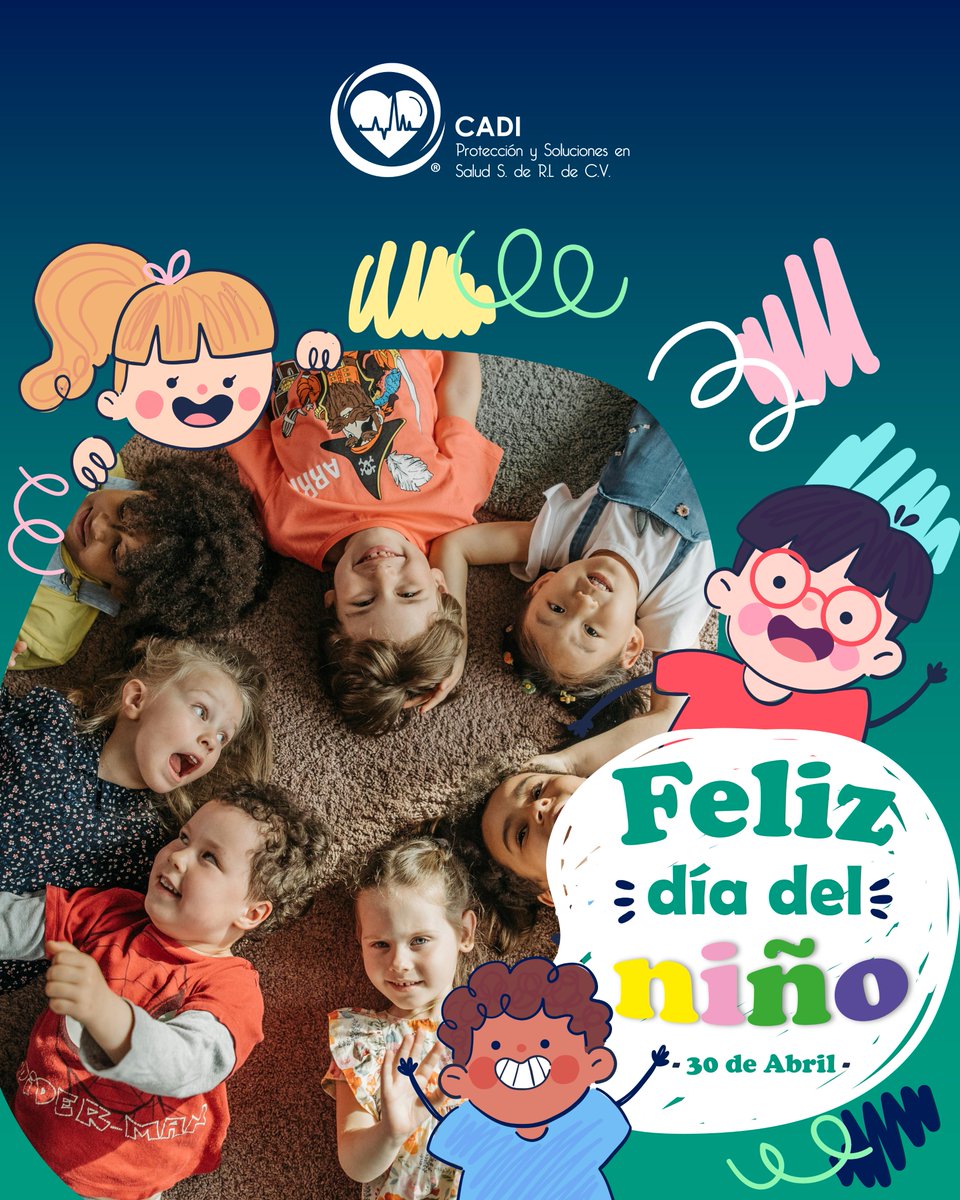 cadi_soluciones's tweet photo. ¡Feliz Día del Niño! 🎉🥳
Hoy celebramos la alegría, la creatividad y la inocencia que los niños nos traen cada día. ✨
Que siempre reine la diversión y felicidad. ❤️
¡A jugar, soñar y aprender sin límites!  🚀
#DíaDelNiño #cadisoluciones #felicidad #alegria #niños https://t.co/5wd3fwnaqY