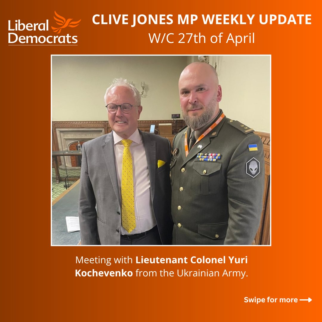 Clive Jones MP tweet media