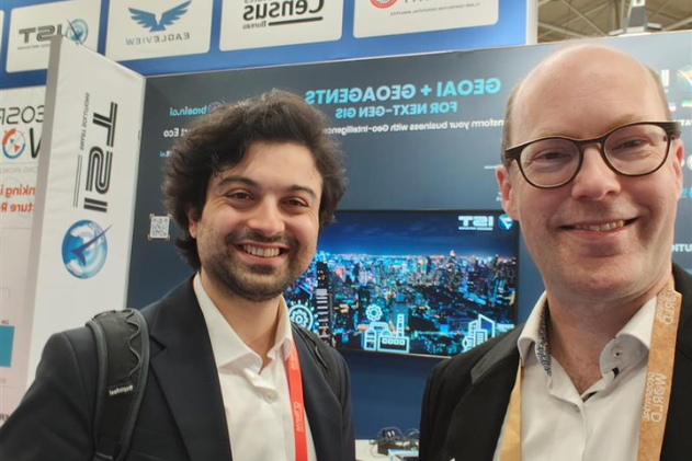 iSpatialTec's tweet photo. Excited to connect with global leaders at #GWF2026 and share ideas on geospatial innovation and digital transformation.
Our Technical Director, Arjen Crince, was pleased to meet Marlex de Jong, Robert B., and Alp Şefik Çapanoğlu to discuss future collaboration.

#USAPavilion https://t.co/eDAj9NDZrI