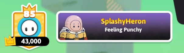 SplashyHeron's tweet photo. 👑 43,000 crowns 👊 #FallGuys https://t.co/hSdgLY8yH0