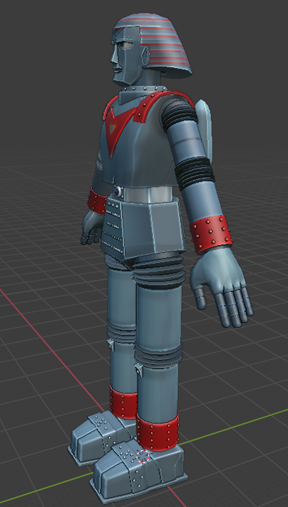 EstG181's tweet image. "GIANT ROBO" 3D model by me!
or mostly know by "Johnny sokko and his flying robot"

#3Dart #mech #robot #kaiju #tokusatsu #blender