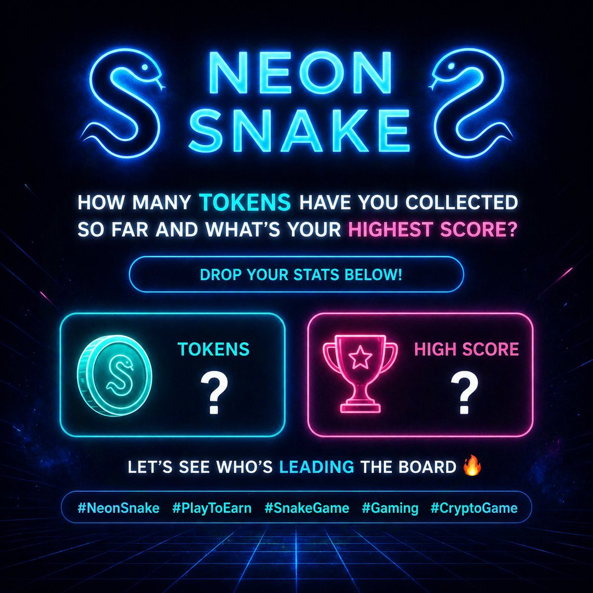 NeonSnakeGame tweet media