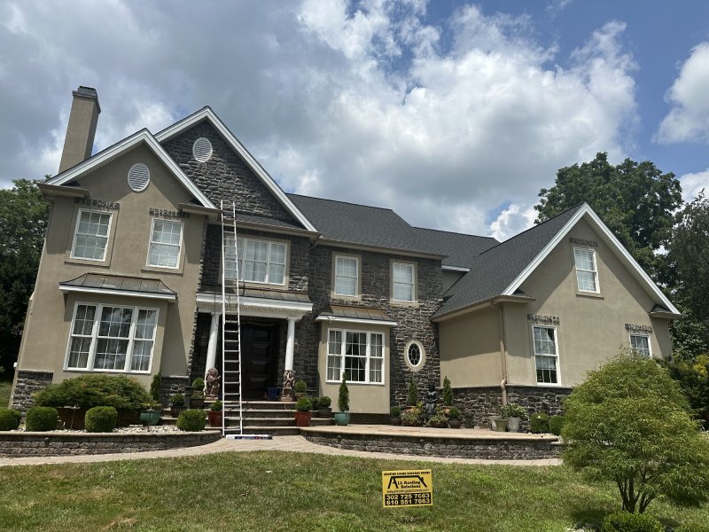 AllRoofingSol's tweet image. Just another day in the neighborhood, making roofs shine &amp;gt;&amp;gt; #Roofing &amp;amp; Gutters Replacement, Hockessin DE 19707