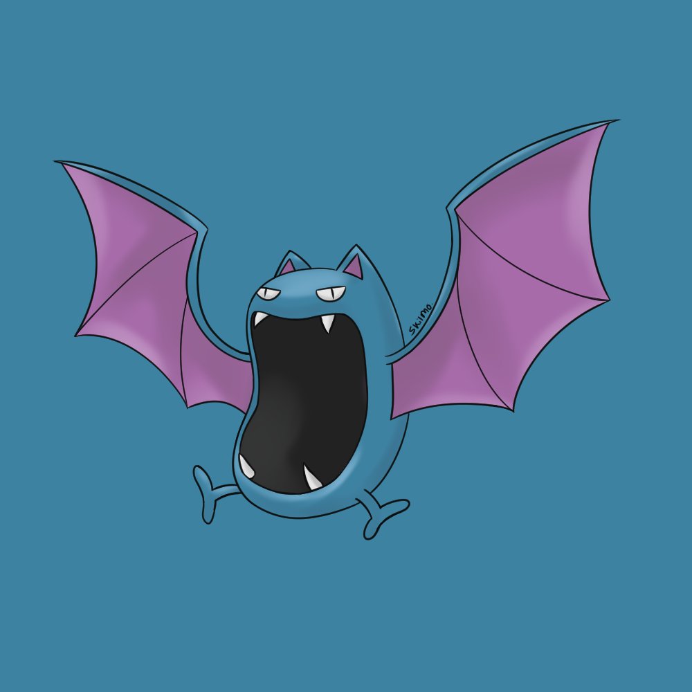 Skilmo1's tweet photo. 42. Golbat

#Pokemon #digitalart https://t.co/eDqWktzwDZ