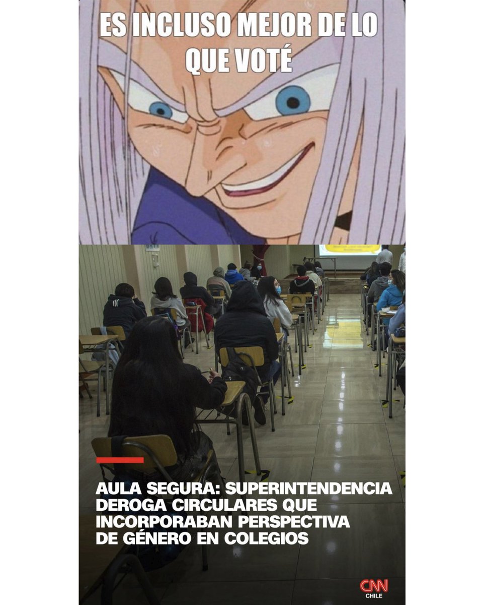 Superintendencia deroga circulares que incorporaban perspectiva de género en colegios

cnnchile.com/pais/superinte…