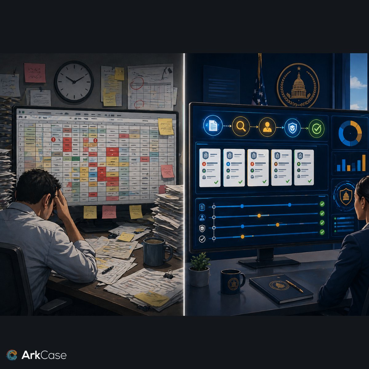 ArkCase_CMS's tweet photo. What happens when a complaint comes in and your team is tracking it in a spreadsheet? See how ArkCase supports secure, configurable complaint management for federal, state, and local agencies: https://t.co/ZsgpMttPl4

#GovTech #DigitalModernization #FedRAMP https://t.co/uIeQ9OMoPg