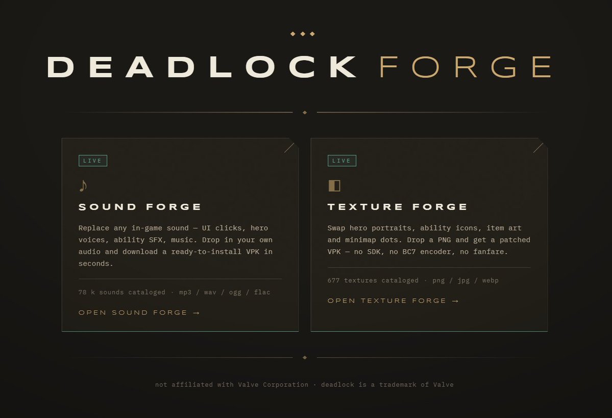 Deadlock Intel tweet media