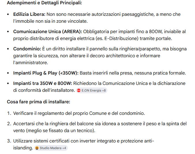 P67Caiola's tweet photo. @famaluca80 @citypat1 @ominodellaluce confidi male... mai questa gente farà l'interesse del consumatore cliente--- se vuoi e ne hai la possibilità x abbattere gli autoconsumi puoi fare il cosiddetto "fotovoltaico da balcone" in rete trovi come "autoinstallarlo" https://t.co/b6NRgoIdh6
