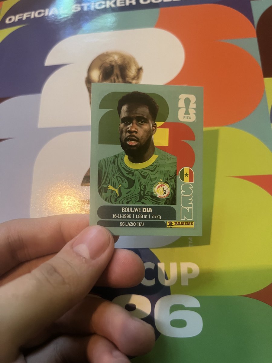 *me salio Messi en el primer sobre amigoo

Lo que me toca a mi: