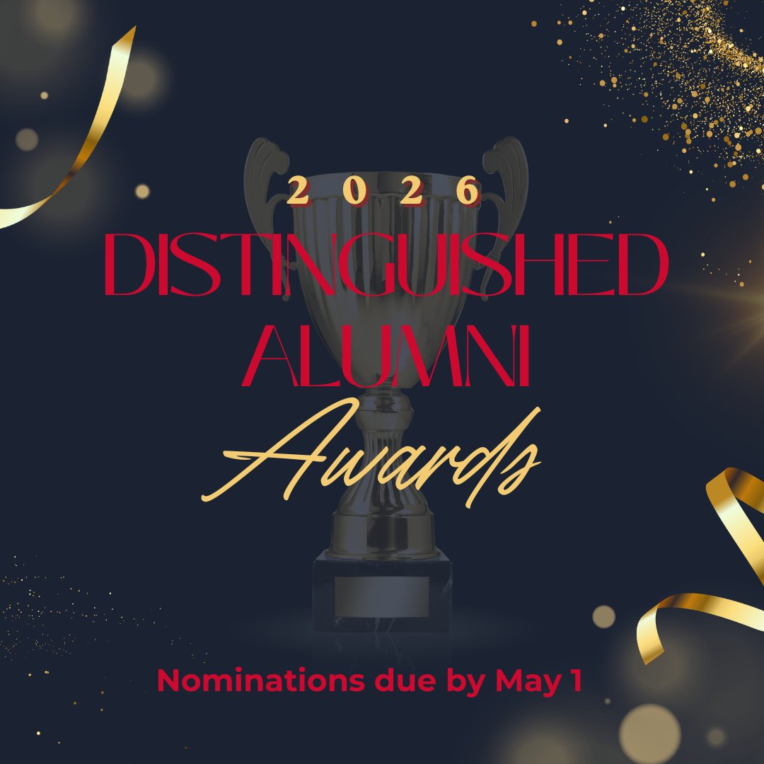 AStateAlumni's tweet photo. ⏰ Last Call! Deadline is TOMORROW – May 1

Nominations for the 2026 Distinguished Alumni Awards are closing soon!
Help us recognize alumni whose achievements and service exemplify the very best of A‑State.

🔗 https://t.co/Hf1XFK5ESb https://t.co/oIZWwrH43I