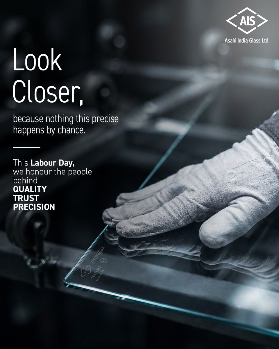 AIS_Glass's tweet image. Every surface tells a story of skill.
Of hours, hands, and unwavering precision.

This Labour Day, AIS honours the people behind the process.

[AIS, Labour Day, Craftsmanship, Precision, Skilled Hands]

#AIS #LabourDay #Craftsmanship