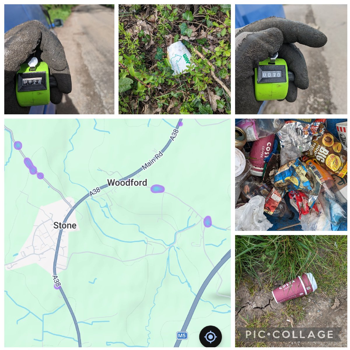 EricTorrington's tweet image. As April comes to a close my total #litter count for the year comes to 21,807 items. Hardly scratched the tip of the #Stroud #Gloucestershire litter-berg though. @StroudDC @GloucesterCity @GlosCC @BBCSpotlight @BBCGlos