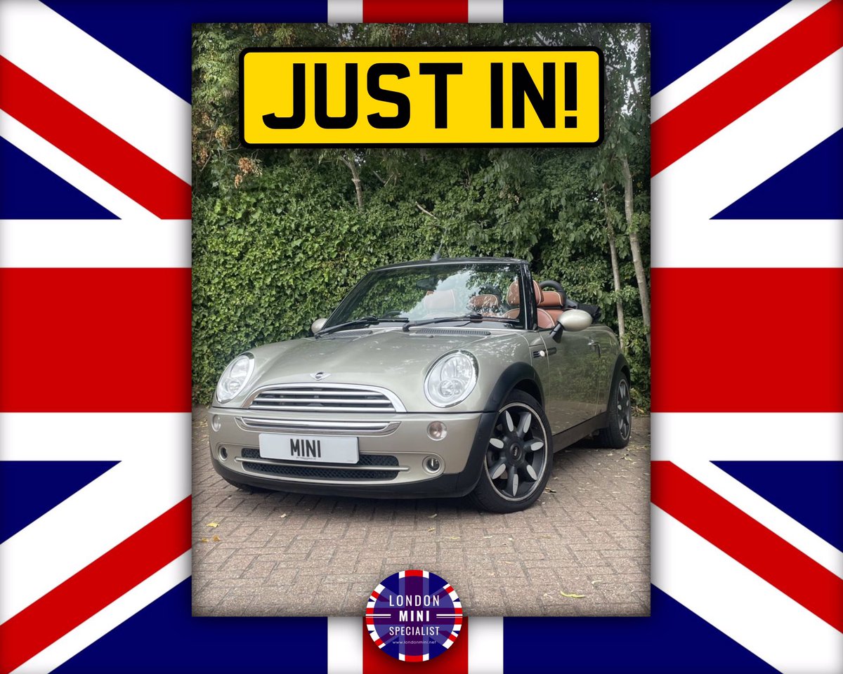 Londonmini1's tweet image. JUST IN!
🔹2007 MINI Cooper Sidewalk
🔹1.6L Manual
🔹Sparkling Silver Metallic
🔹Malt Brown Lounge Leather
🔹Parking Sensors
🔹Cruise Control
🔹Air Conditioning
🔸3 Month Warranty
🔸12 Month MOT
🔸MINI Specialists

#londonmini #thebestminis #mini #minicooper #minisidewalk