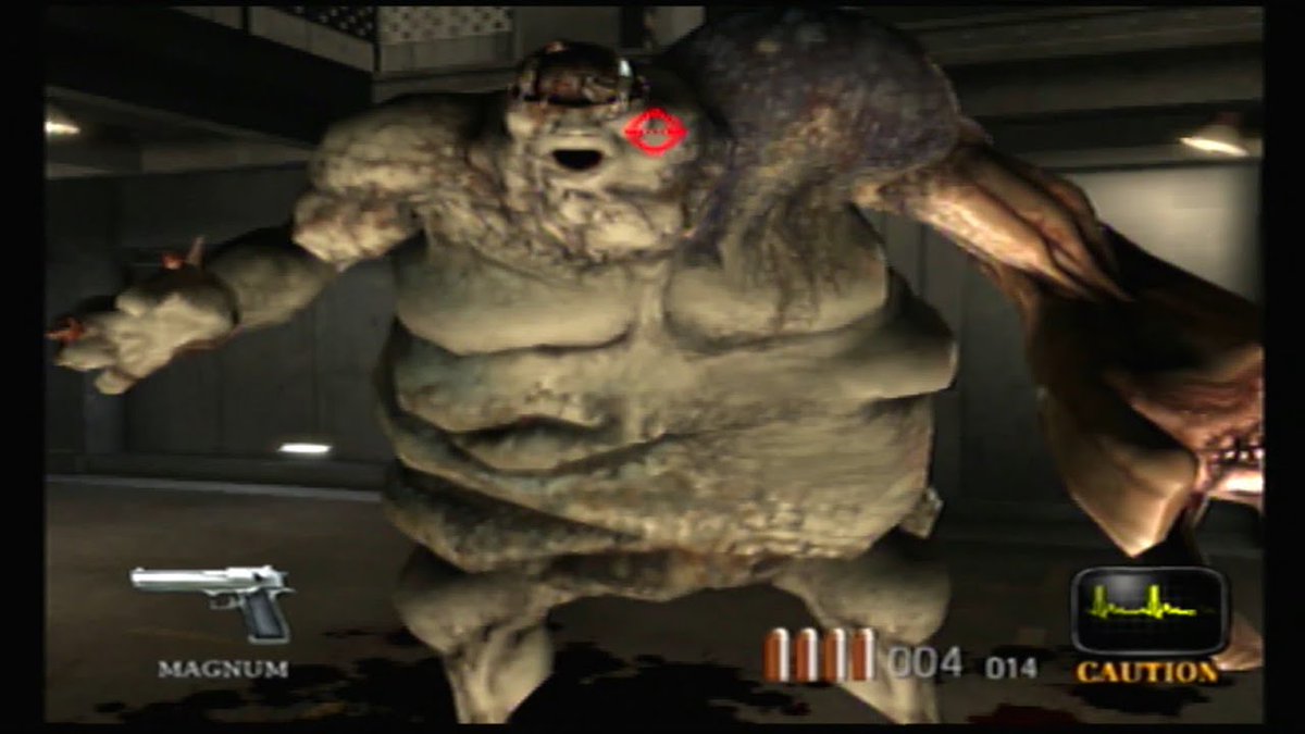 People are calling that zombie in the Resident Evil movie Baron Harkonnen, but what if it's just a Tyrant that let itself go?