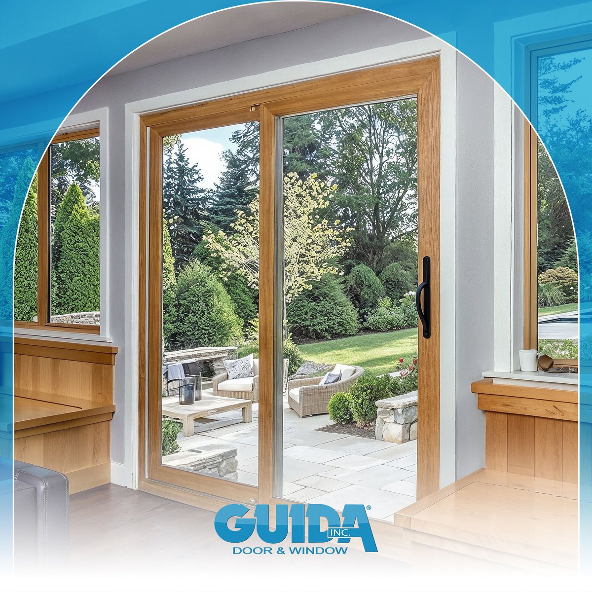 GoGuida's tweet photo. Discover the perfect patio door to connect your indoor and outdoor living spaces! ☀️ Guida offers a variety of styles, from classic sliders to elegant French doors, all built for durability and beauty. #PatioDoors #IndoorOutdoorLiving #GuidaStyle #HomeDesign #QualityDoors https://t.co/9rAvHEYI4X