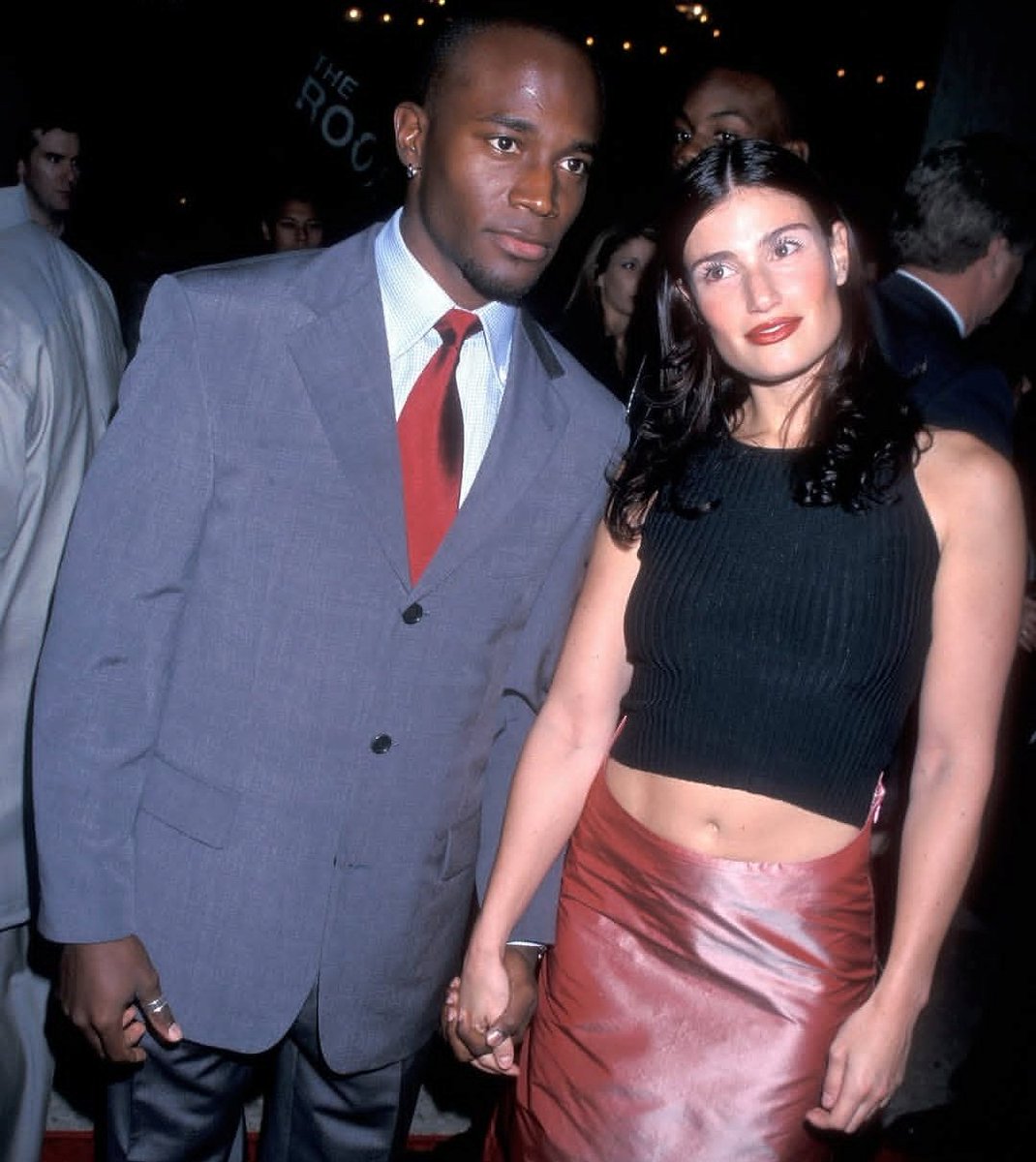 thinking about Idina Menzel and Taye Diggs' joint slay