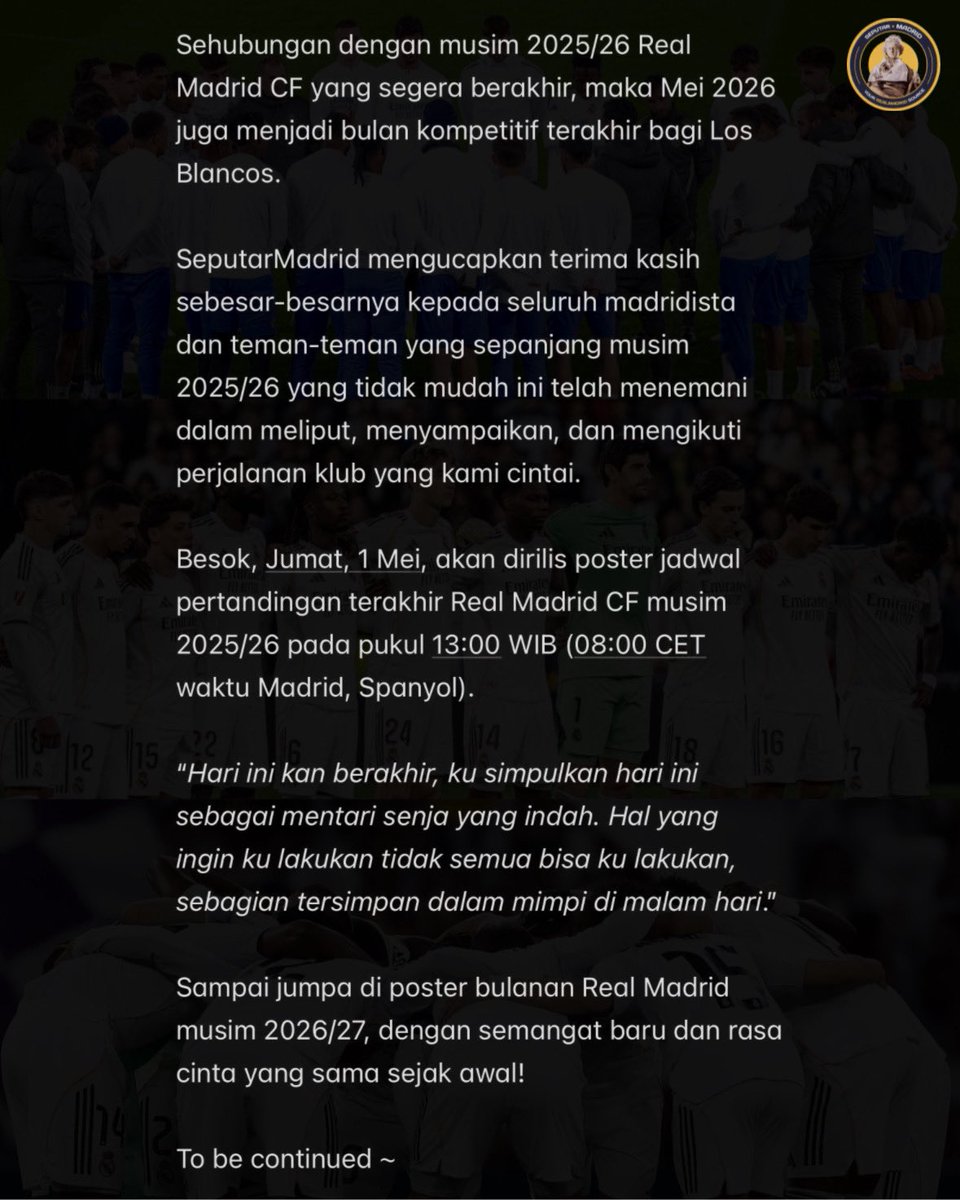 Seputar Real Madrid tweet media