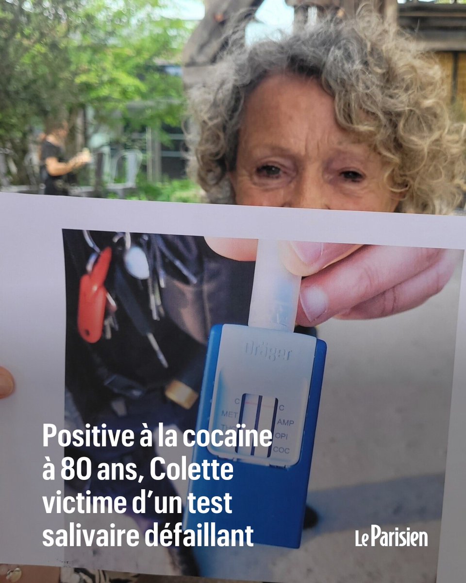 💬«On m'a traitée comme une criminelle»

Colette, 80 ans, sans antécédent judiciaire, a subi une fouille complète, un interrogatoire d'une heure après un test salivaire qui s'est révélé positif à la cocaïne

Problème, le test était défaillant...

➡️ l.leparisien.fr/ttqN