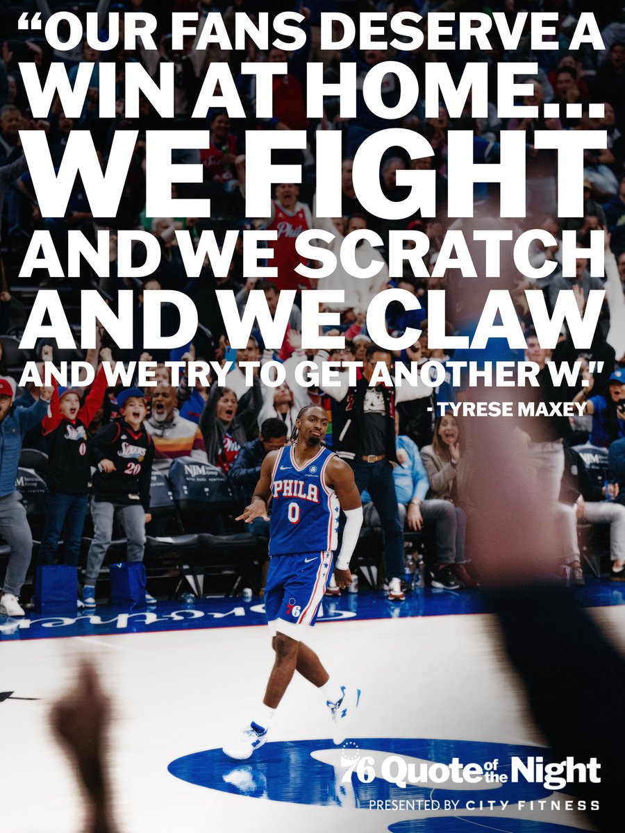 Philadelphia 76ers tweet media