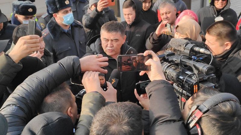gapnesst's tweet photo. Kamchybek Tashiyev is facing legal proceedings over allegations of an attempted forcible seizure of power. The case is widely viewed by some observers as politically motivated... (1/4) https://t.co/NUKCTbmzIF