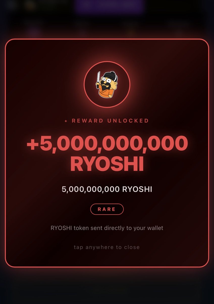 TheReal_Gizmo1's tweet image. Just spun for 5 bil more @ryoshiwithknife on #RyoshiRoyale 🥳 loaded in another vault to get up my warrior! Love this game and the updates that are rolling out. Try it out #CroFam @0xschwiz @EbisusBay