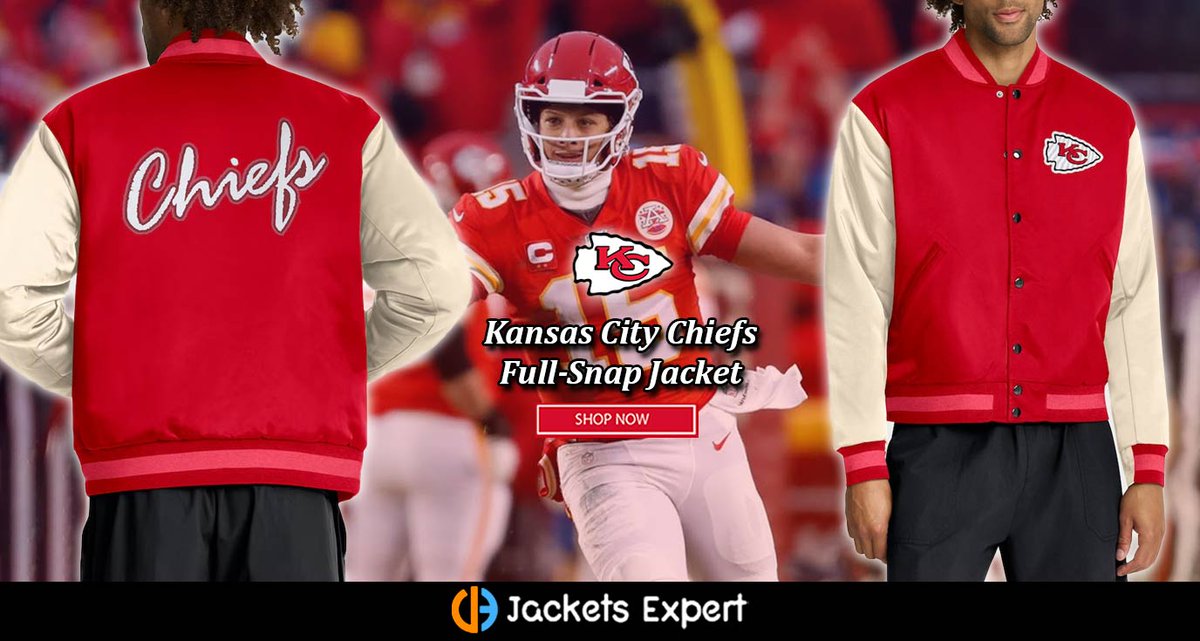 jacketsexpert's tweet image. #KansasCityChiefs Red and Cream Jacket.

jacketsexpert.com/product/kansas…
---
#OOTD #Sale #fashion #clothing #USAjackets #Chiefs #Chiefsfootball #Jacket #Vest #Hoodies #bomberjacket #Redjackets #clothingbrand #casualwear #collegewear #Streetwear #Sportswear #teamwear #viral #NFLjerseys