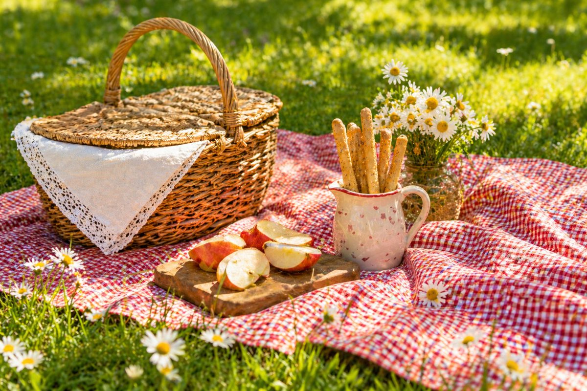 GrnAcresNrsries's tweet image. Snack time tastes better outdoors 🍎 Today's picnic blanket hosted apple slices, breadsticks and a lively debate about whether ladybirds are friendly (verdict: yes). #OutdoorLearning #HealthySnacks #EYFS #PreschoolLife #SpringSunshine #LittleMoments #EarlyYearsMatters