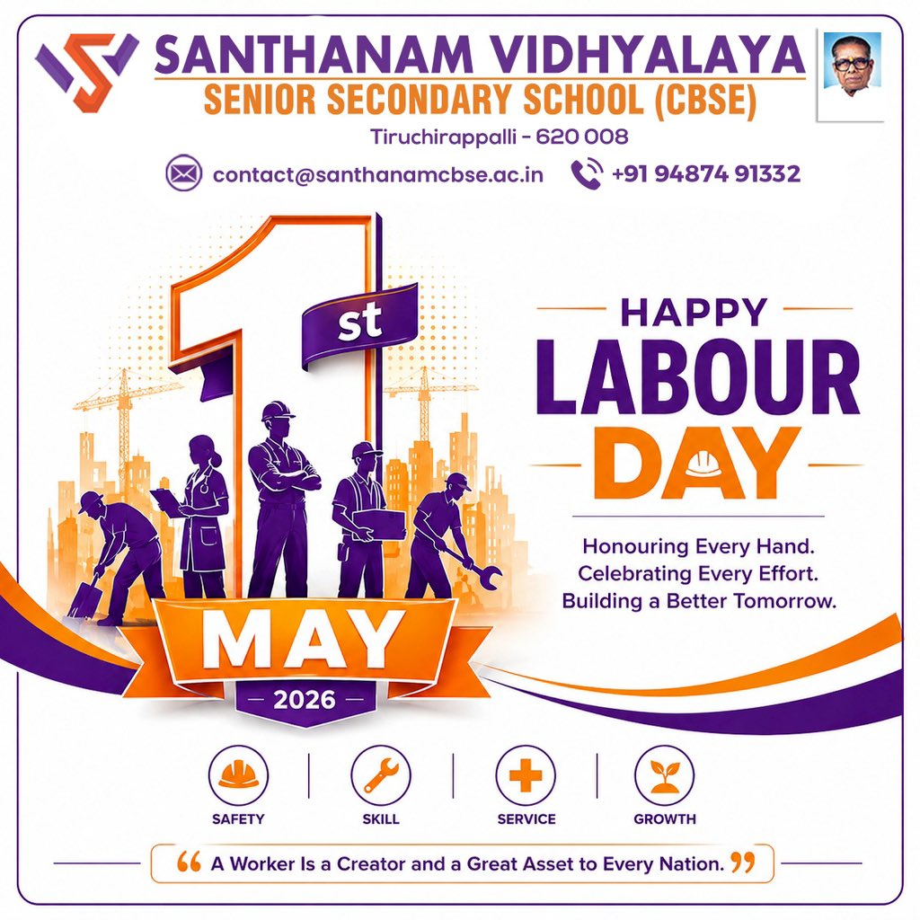 Santhanam Vidhyalaya CBSE tweet media