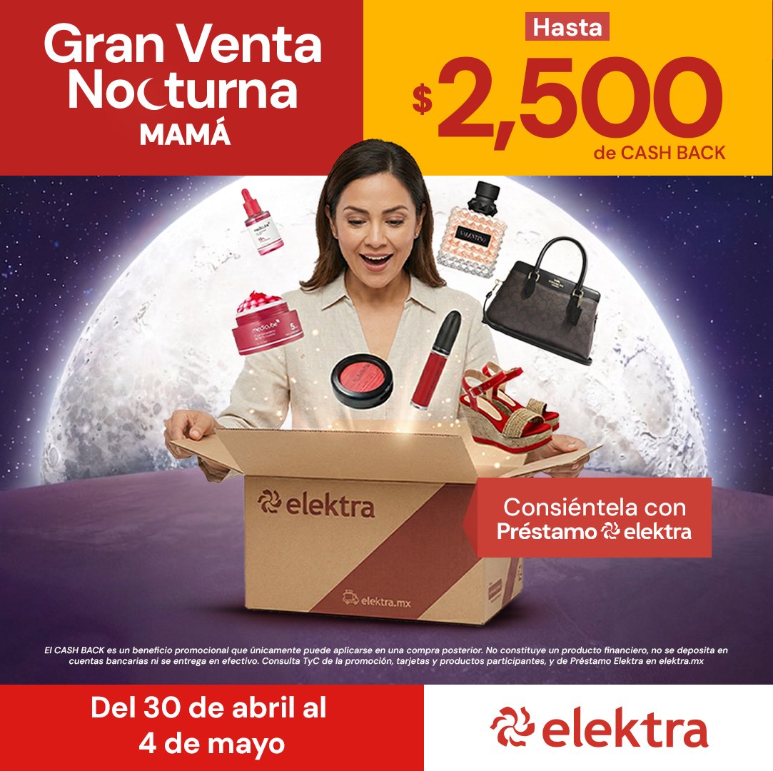 Elektra México tweet media