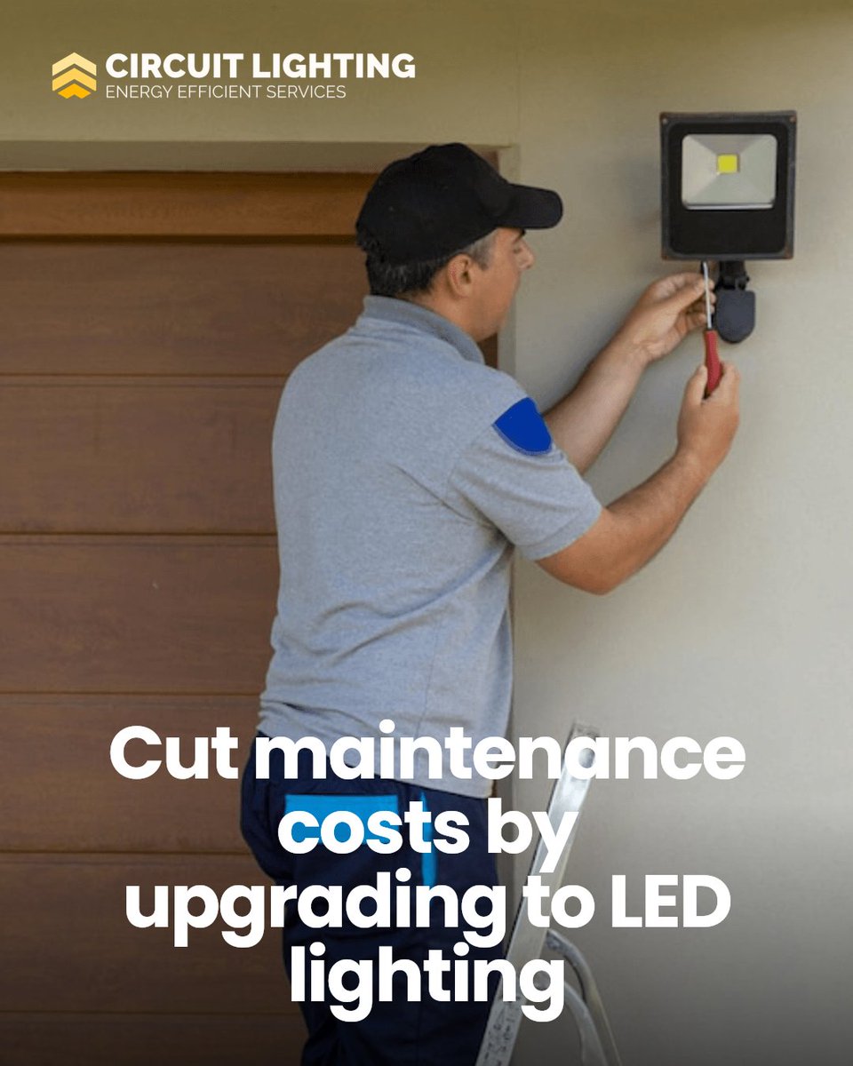 CircuitLighting's tweet image. Want to cut maintenance costs with lighting? Smart lighting means fewer replacements and repairs. Upgrade to LEDs and watch maintenance pressure drop. #Energyefficiency