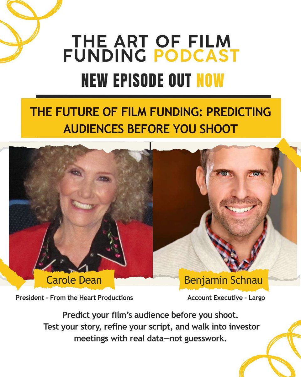 fromtheheartprd's tweet image. What if you could predict your film’s audience BEFORE you shoot?

New episode: How AI is reshaping script development, casting &amp;amp; film financing.

Less guesswork. More strategy.

🎧 Listen now buff.ly/EBRoSUk 

#filmmaking #indiefilm #filmfunding #AI