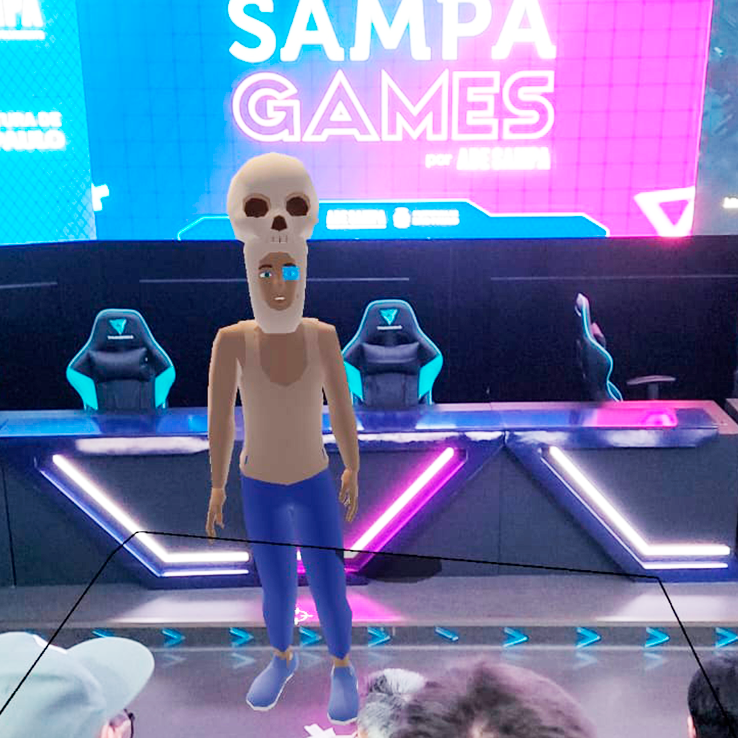 tiagoam's tweet photo. Pré @gamescomlatam  no hubsampagames 
Mais de 10 anos de desenvolvimento, pegando feedbacks finais para lançar meu jogo esse fim de ano 👏
Modo AR testado devidamente 💪 https://t.co/wJqkeATDg6