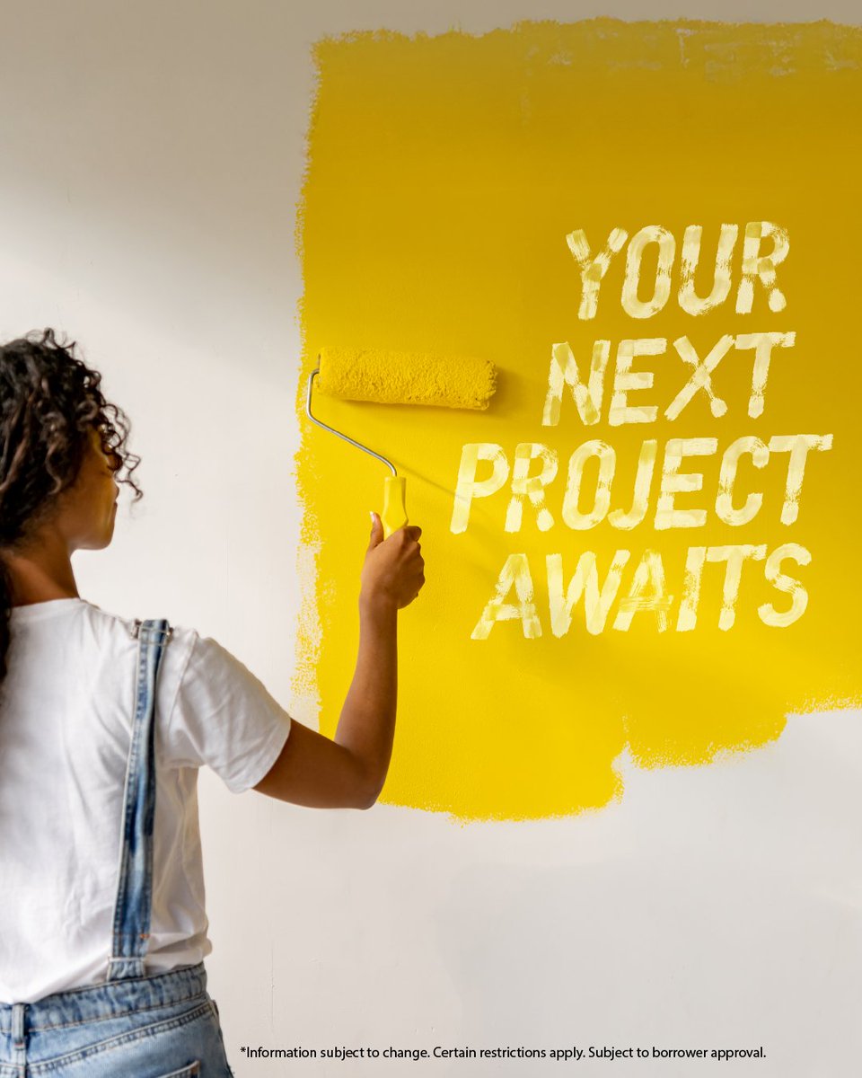 ewassmann1411's tweet photo. You don't need to wait to tackle your next home improvement project! Unleash your home's potential by tapping into 89.99%* of your equity with a cash-out refinance for those long-awaited upgrades. https://t.co/qkTaTM7Irq