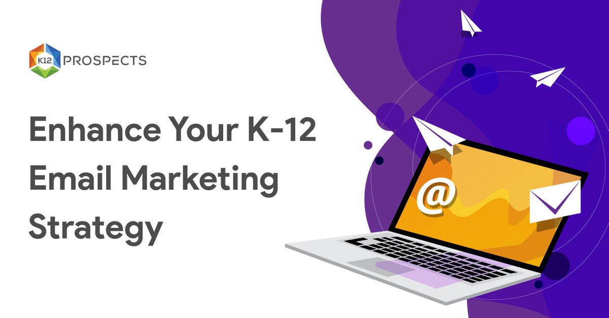 K12Prospects's tweet image. 5 Tips for Growing Your Email Marketing Strategy bit.ly/2KXkcRM
#criticalthinking #CTE #CTEMonth #CUE20 #CurrciulumDesign