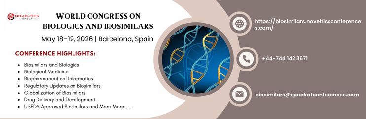 Biosimilar876's tweet image. 💡 #Innovation meets opportunity at #Biosimilars2026!
From cutting-edge research to regulatory strategies, this #conference brings together key stakeholders to discuss the evolving #biosimilars landscape.
📢Learn more now at: cutt.ly/nrFu1K6c
#connect #experts #researchers