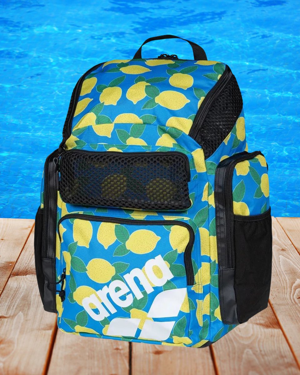 ProSwimwear's tweet image. Get ready to pack it all in style with the Arena Juicy Fruits Collection One Go Allover Backpacks (45L)!

🍍 Pineapple
🍋 Lemons
🍉 Juicy Fruits

Now 15% off with code SV15: proswimwear.co.uk/brands/arena-s…

#arenawaterinstinct #backpacks #swimming #swimmers #proswimwear