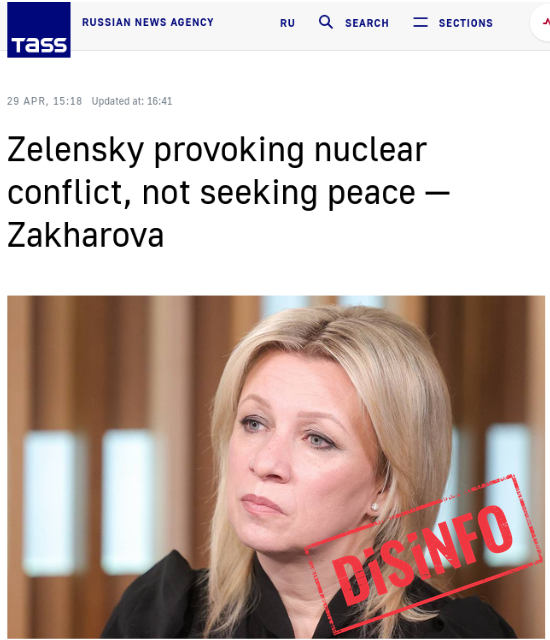 EUvsDisinfo tweet media