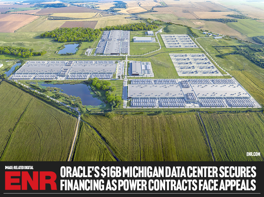 ENRnews's tweet image. A $16 billion data center project in Michigan has cleared a major hurdle—but key risks remain unresolved.
➡️ Read more: brnw.ch/21x25bK
▪️Image courtesy of Related Digital
#DataCenters #Construction