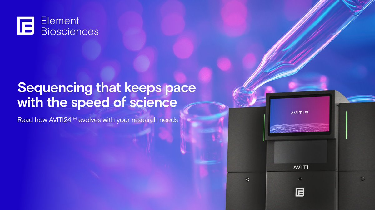 Element Biosciences tweet media