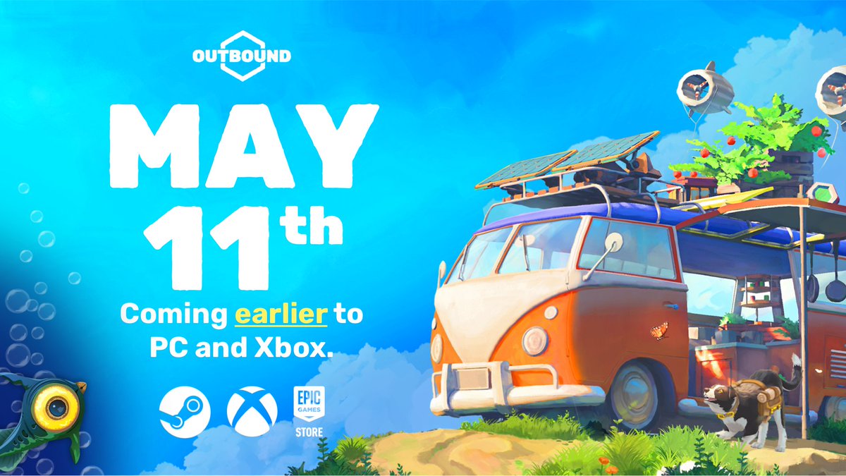 Outbound 🚐 Coming May 11 to PC & Xbox! tweet media