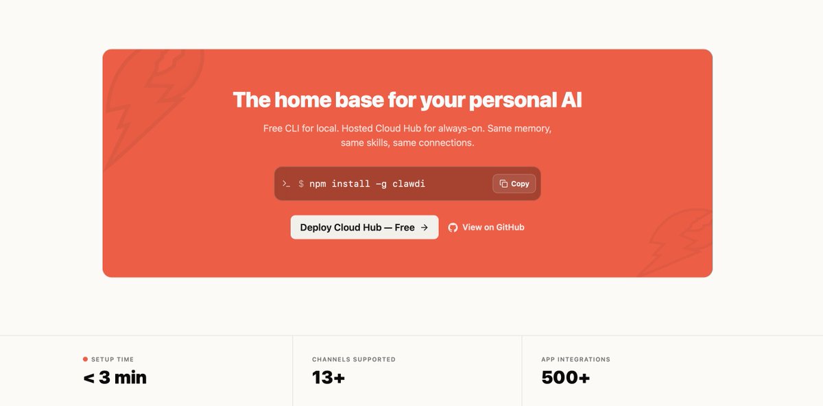 Clawdi.AI tweet media