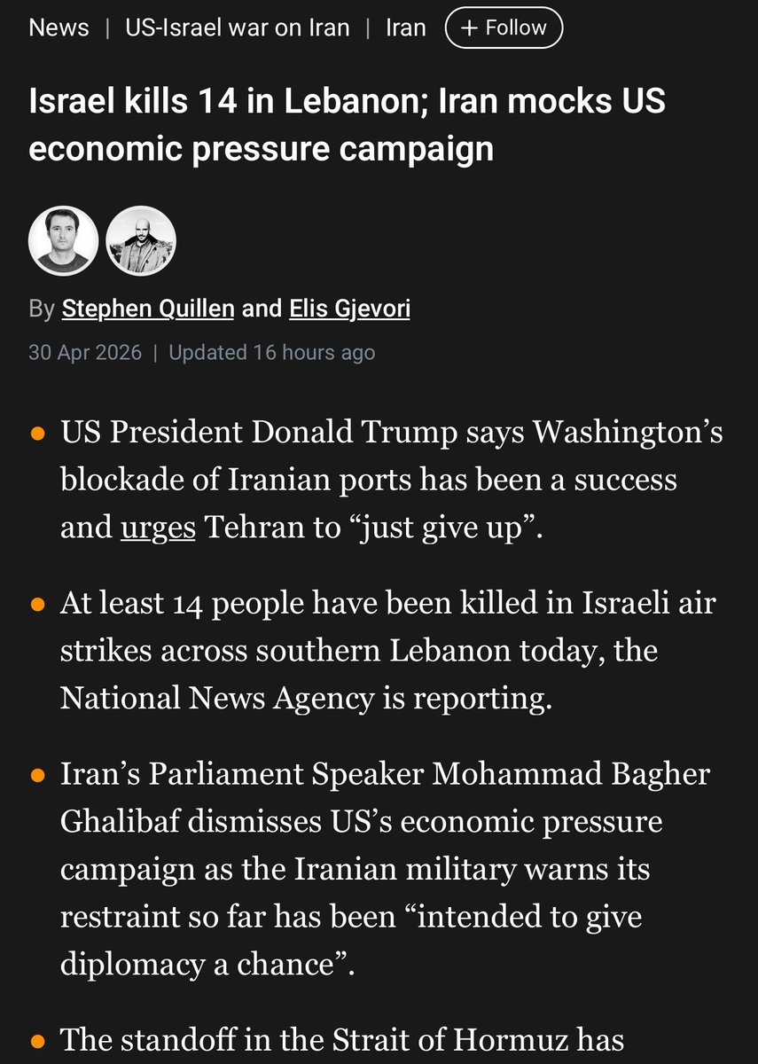 How can this possibly be justified? Civilians are paying the price while leaders trade threats and headlines. Violence like this only fuels more suffering—where is the accountability and push for real de-escalation? #Lebanon #Iran #Israel #MiddleEast #HumanRights #CeasefireNow